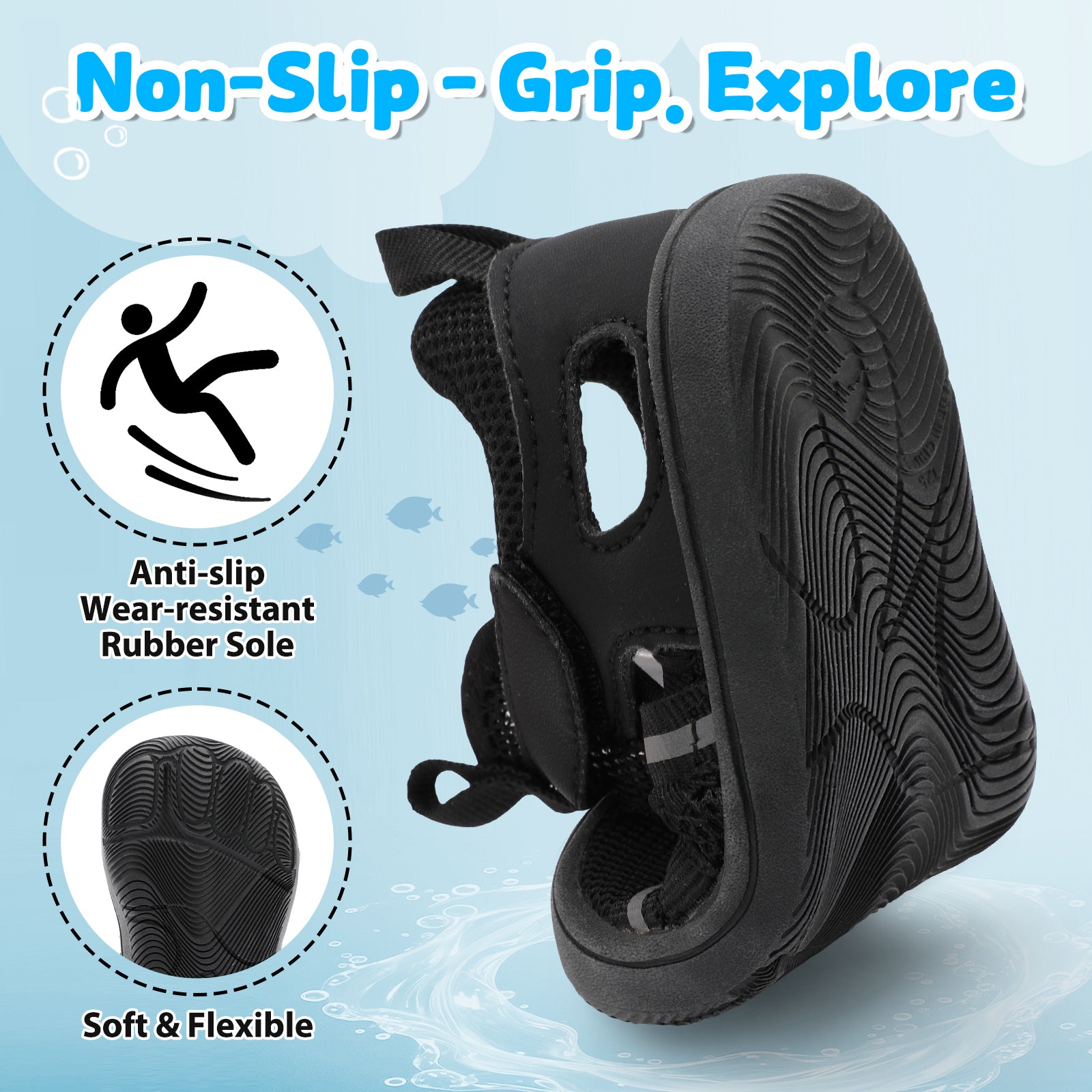 Baby Black Water shoe D