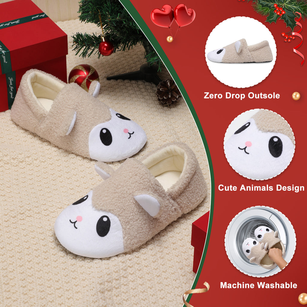 Women Pandabeige House Shoes B