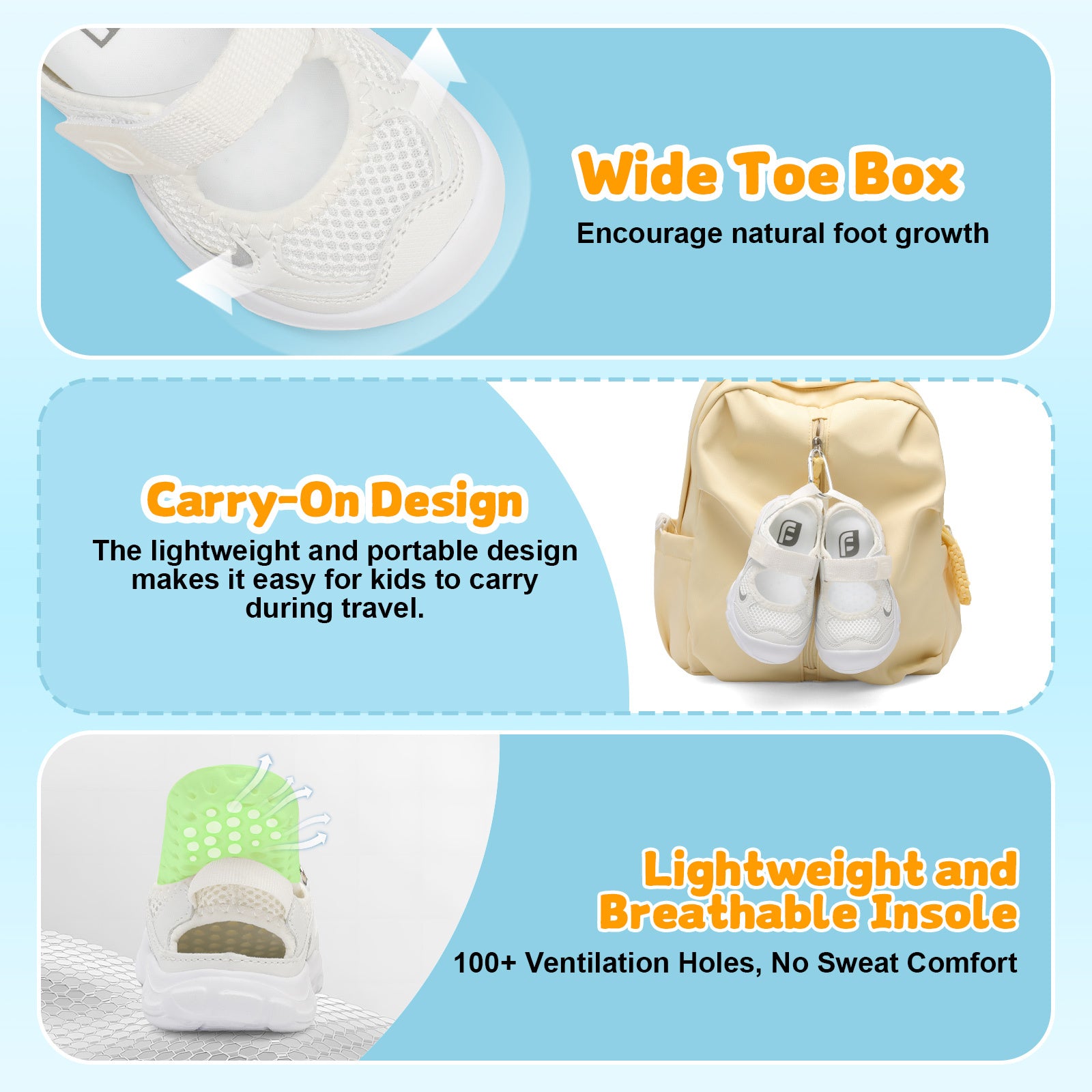 Kid White Water shoe D