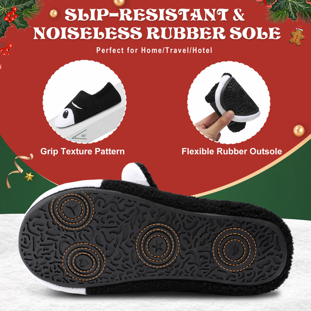 Women Pandablack House Shoes B