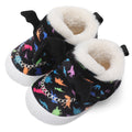 Baby BlackDinosaur Slippers A