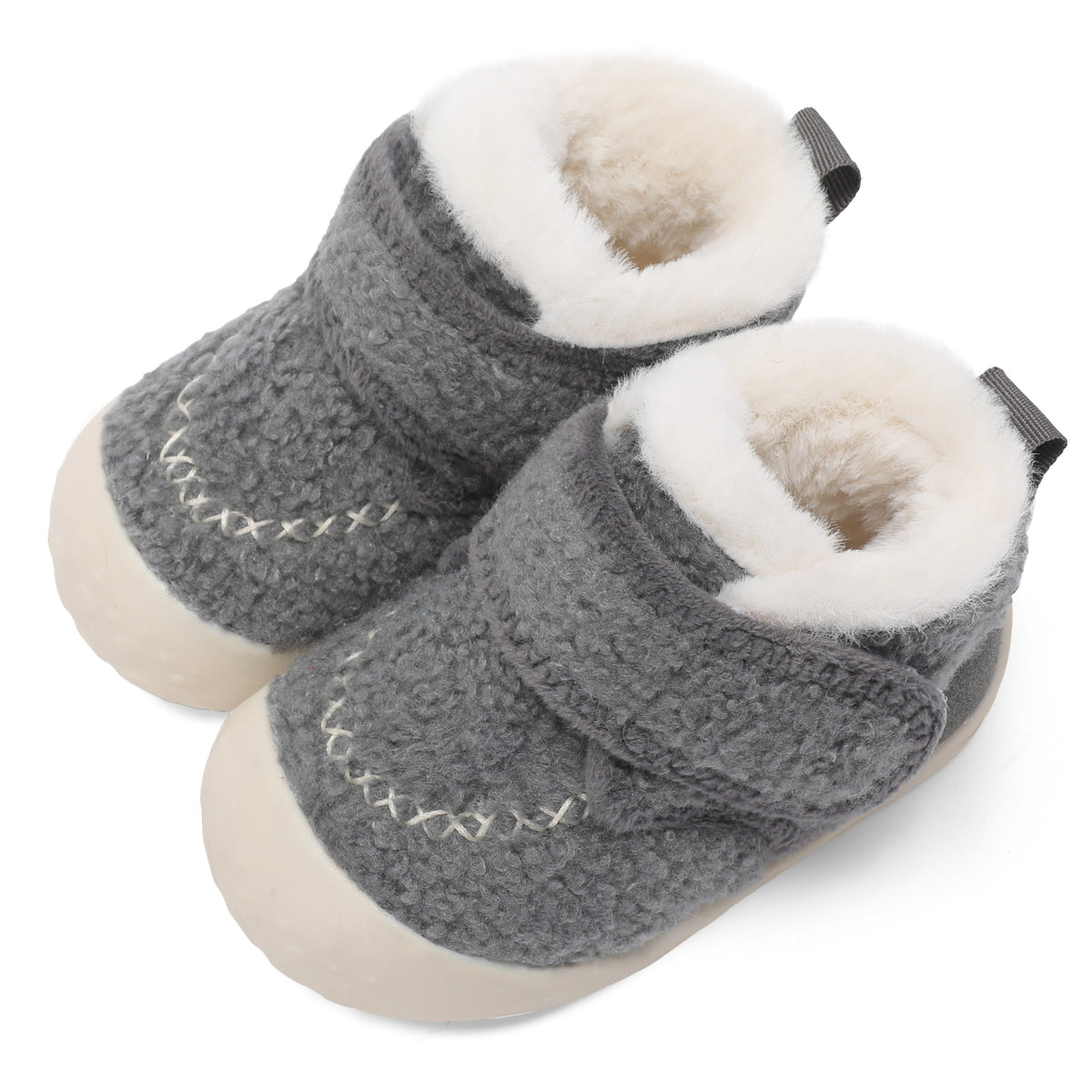 Baby Grey Slippers A