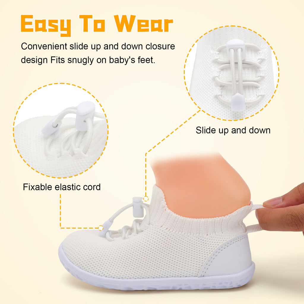 Toddler White Running Shoes