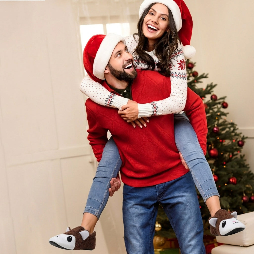 Women Pandabrown House Shoes B
