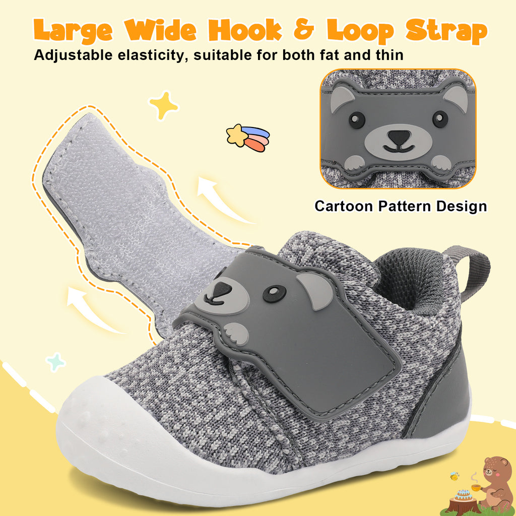 Baby Grey Running Shoes