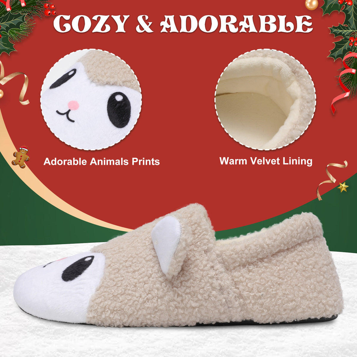 Women Pandabeige House Shoes B