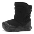 JOINFREE Toddler Boys Girls Winter Boots Waterproof Non-Slip Warm Boots Outdoor Black