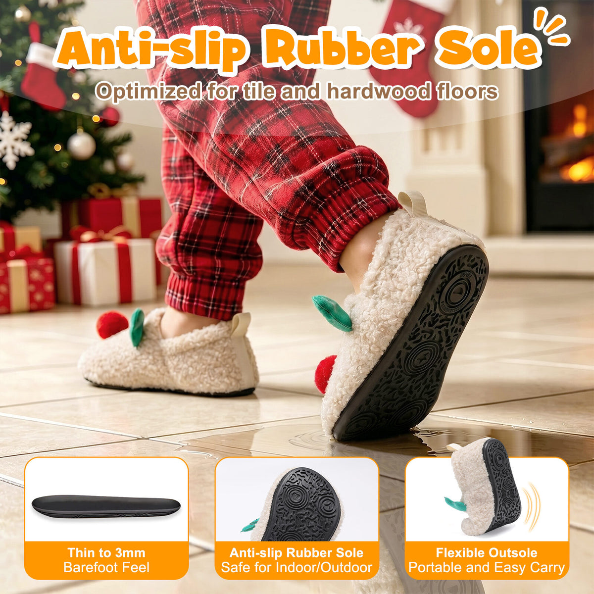 Kid Beige Slippers C