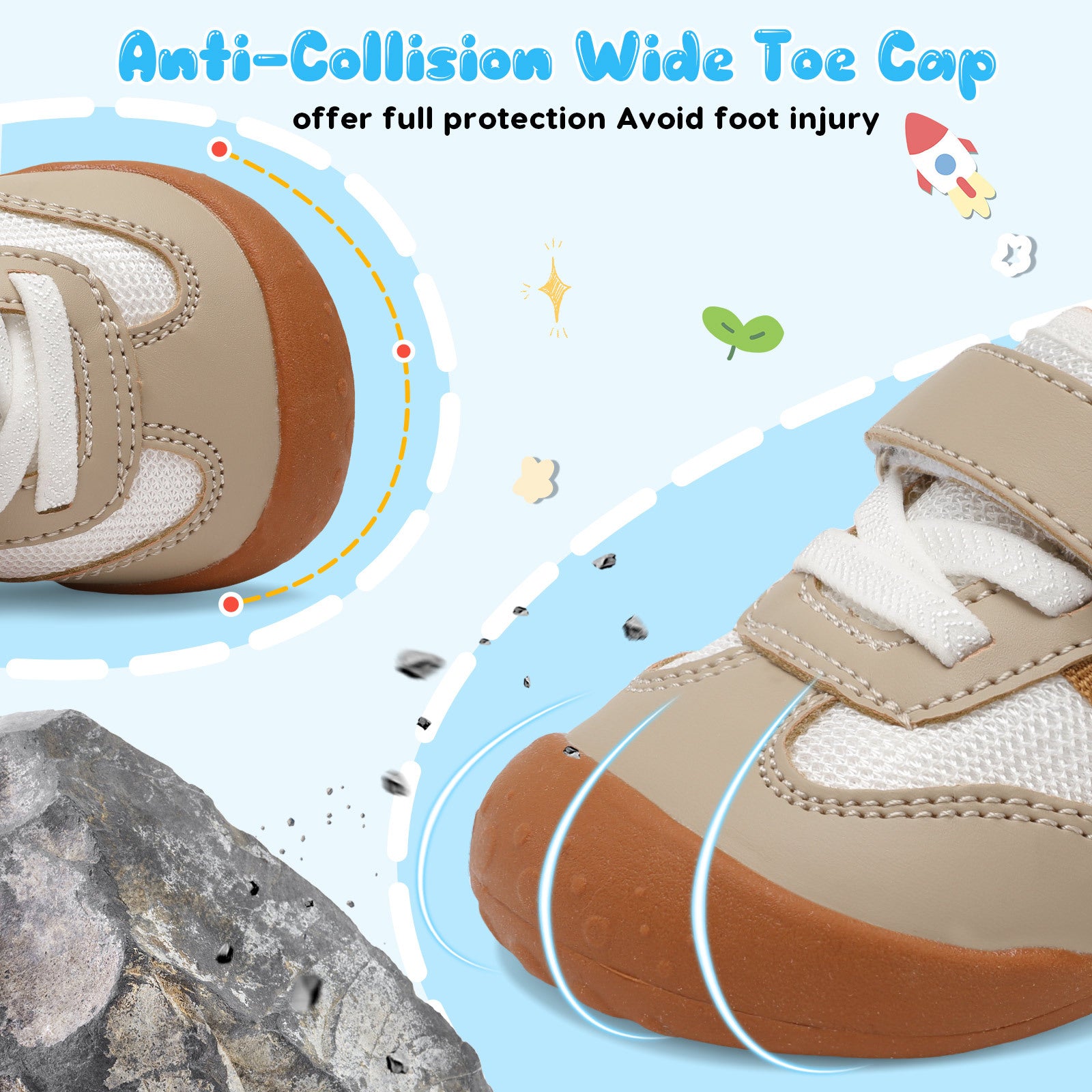 Baby BrownMix Running Shoes
