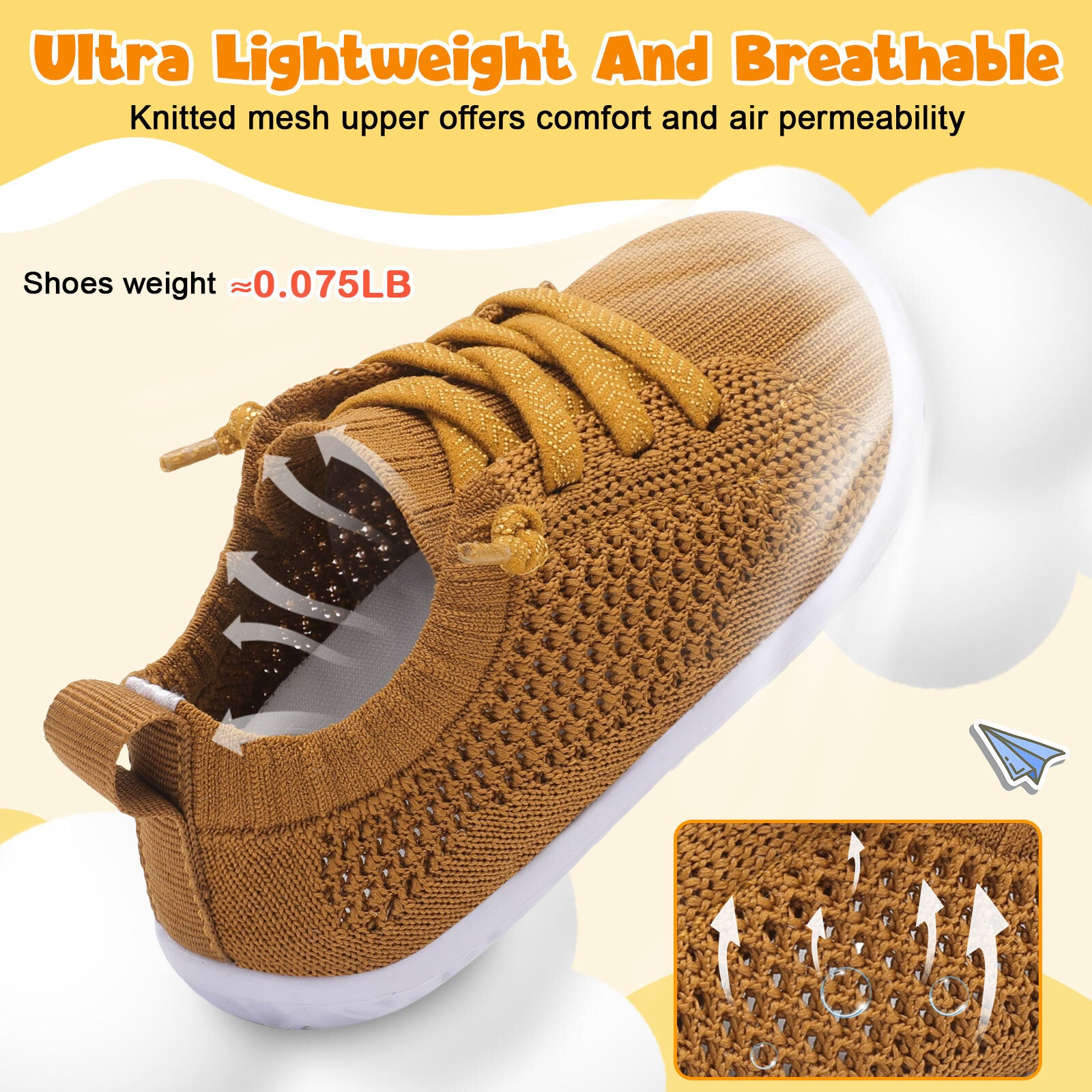 Baby Brown Running Shoes