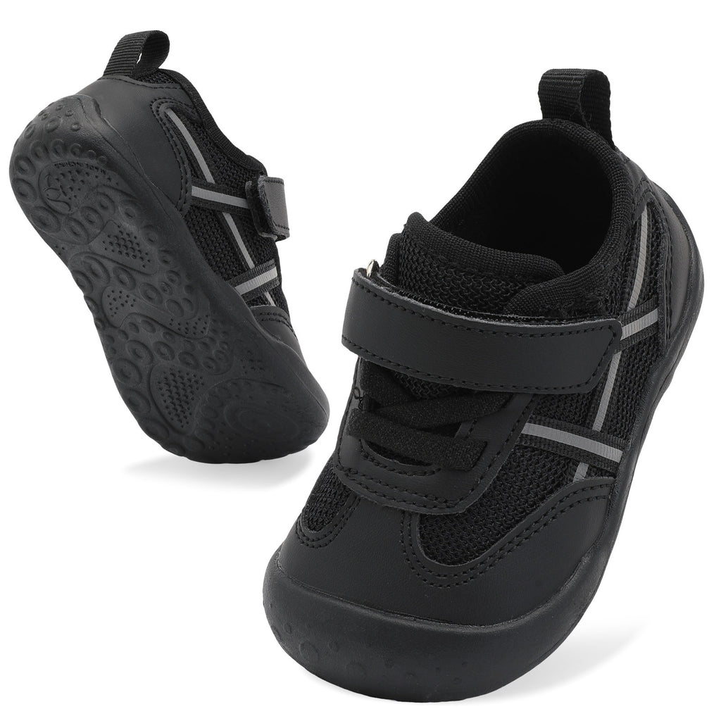 Baby Black Running Shoes