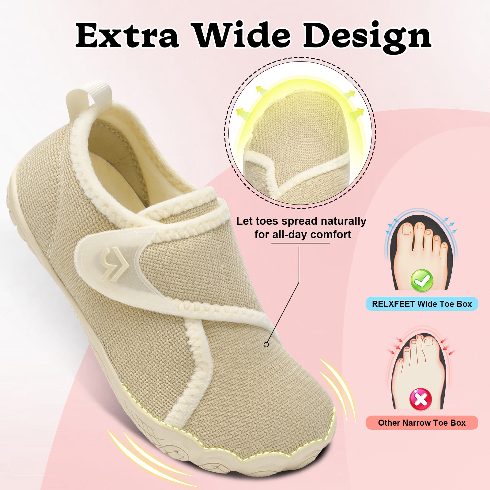 Women Beige House Shoes A