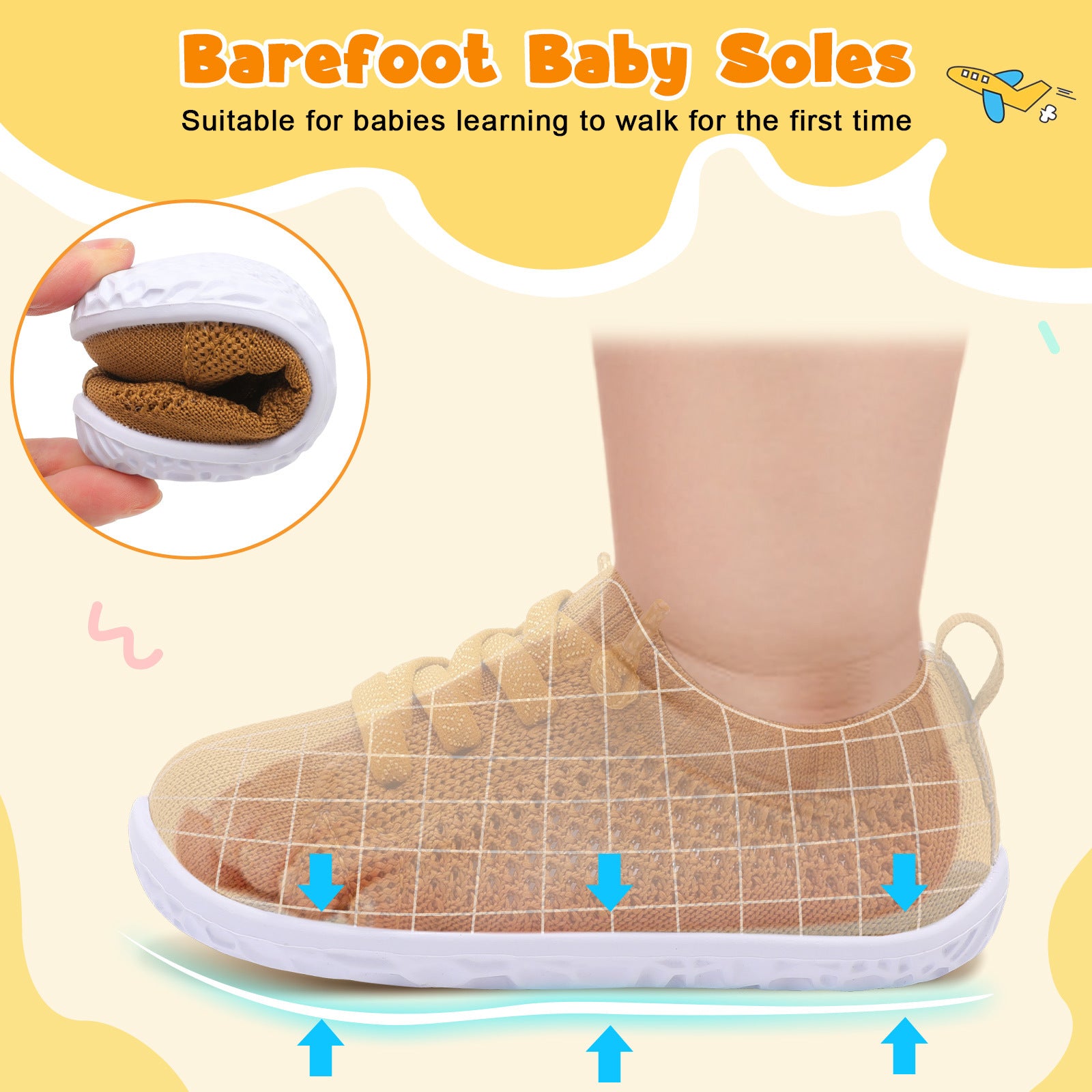 Baby Brown Running Shoes