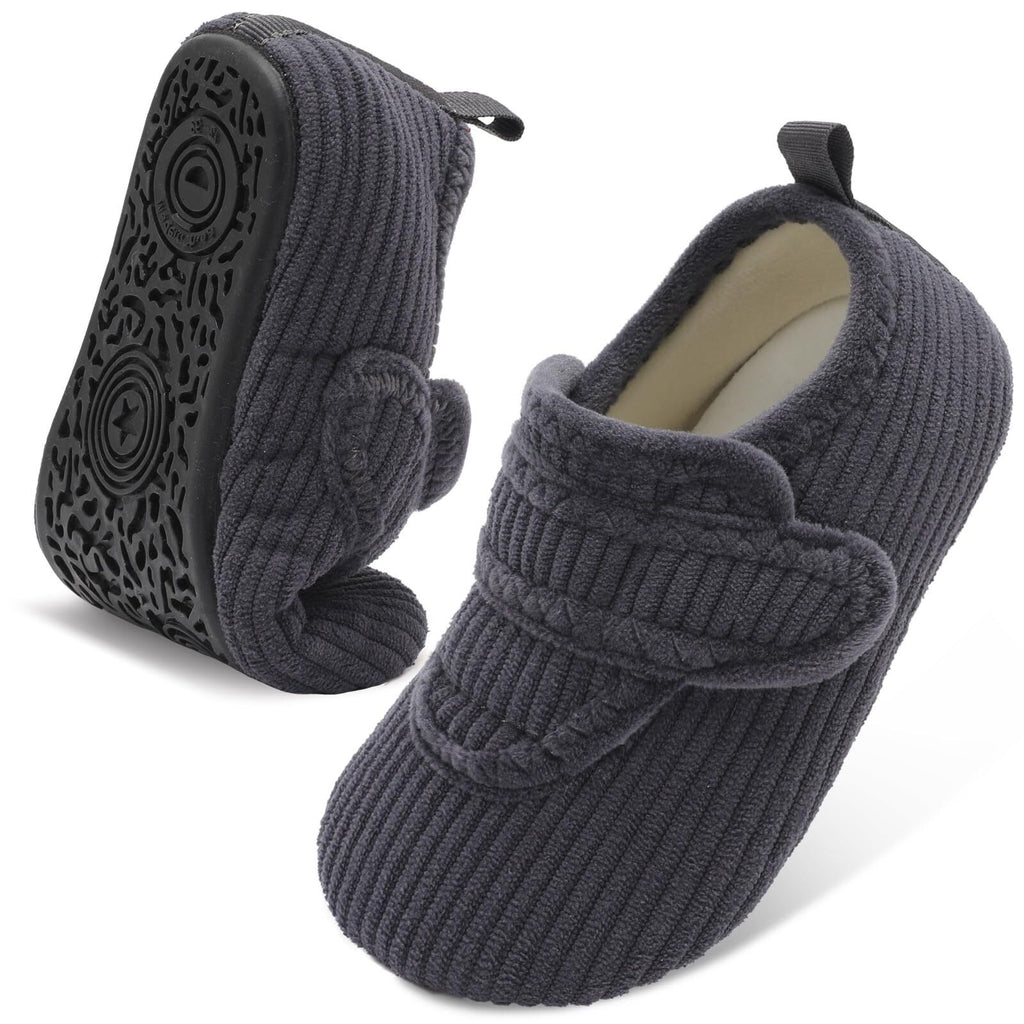 Kid DarkGrey Slipper A