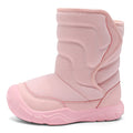 JOINFREE Toddler Boys Girls Winter Boots Waterproof Non-Slip Warm Boots Outdoor Pink