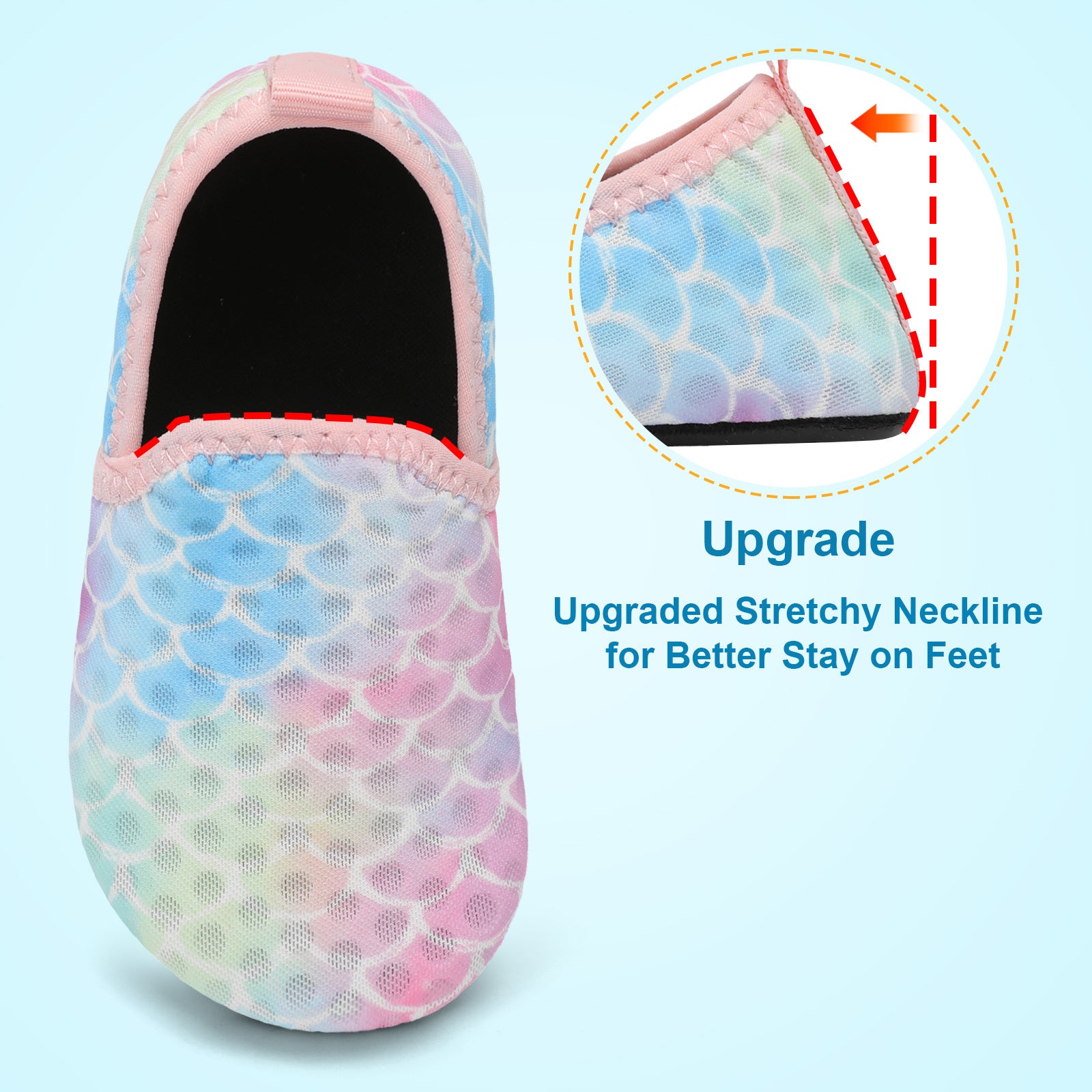 Kid PinkMermaid Water shoe B
