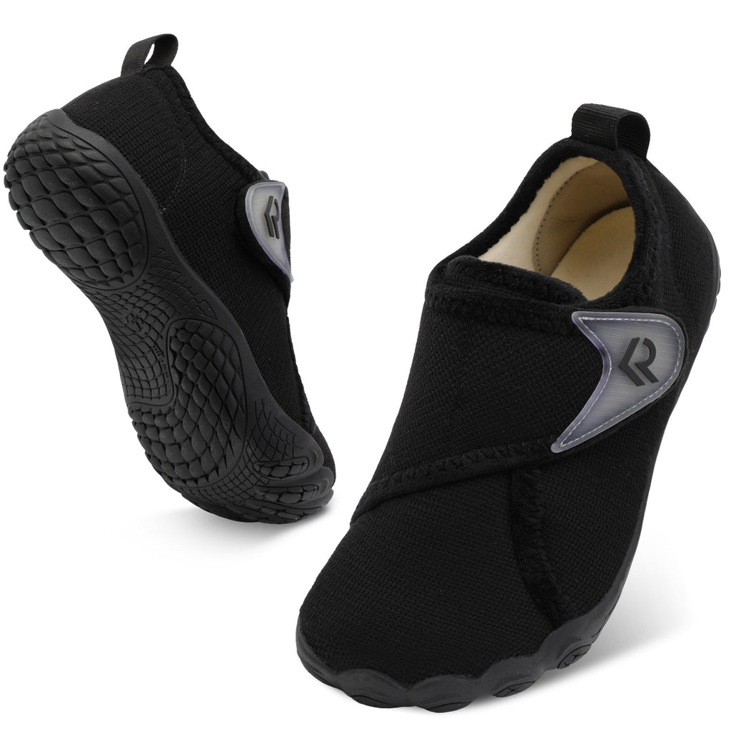 Women All Black House Shoes A