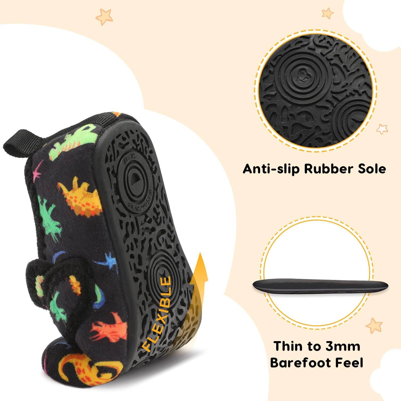 Kid Dinosaur Slipper A