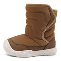 JOINFREE Toddler Boys Girls Winter Boots Waterproof Non-Slip Warm Boots Outdoor Brown