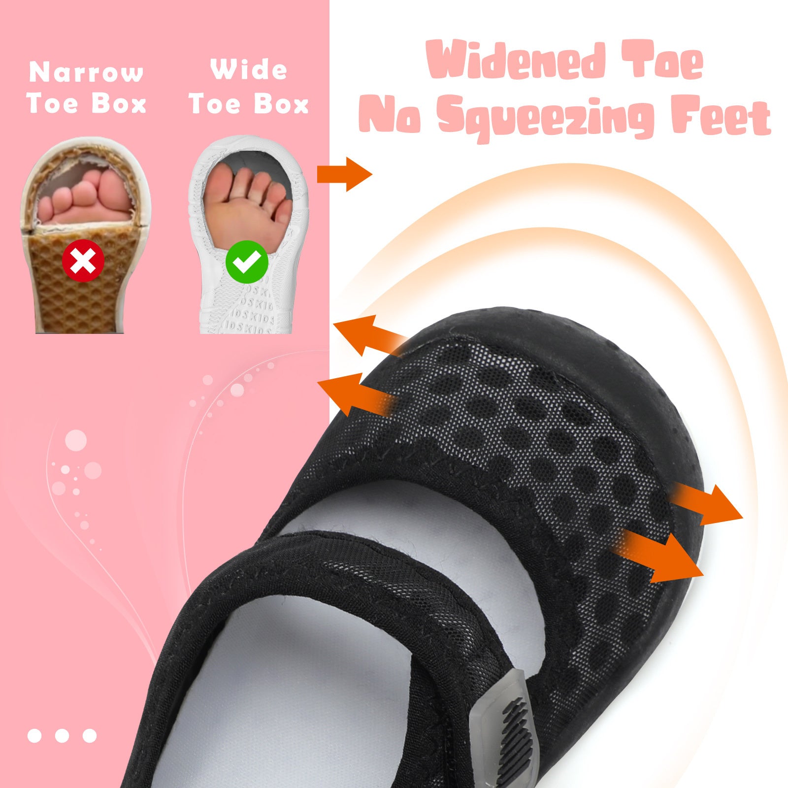 Kid Meshblack Water shoe A