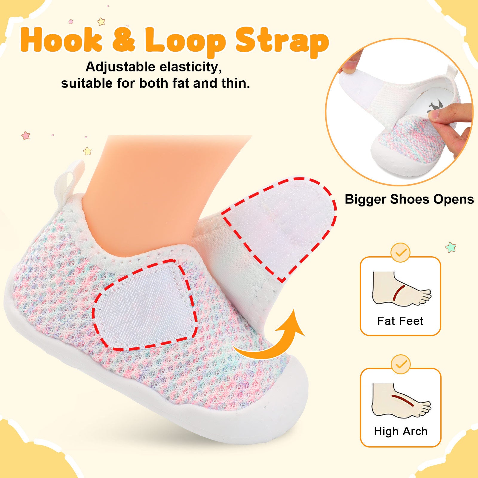 Baby WColorful Walk shoe 24Q2DA1707
