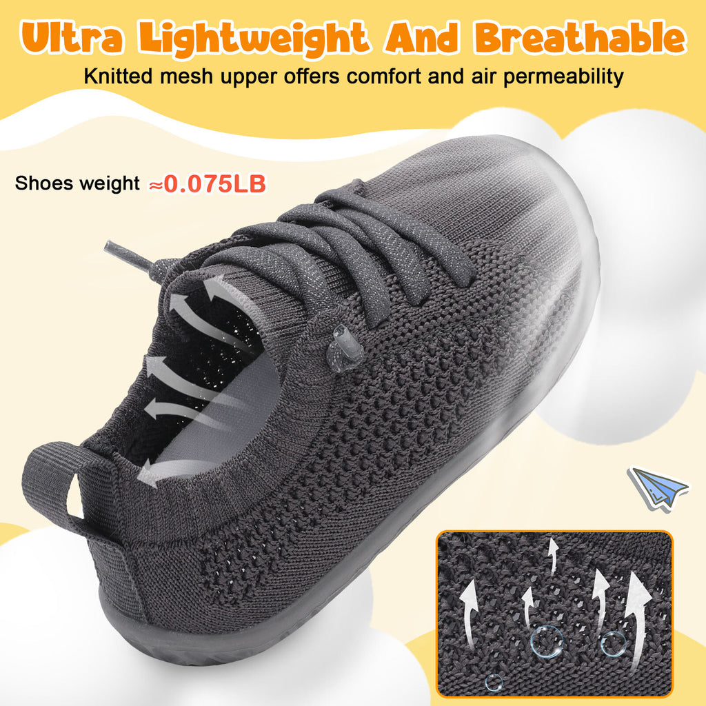 Baby Grey Running Shoes