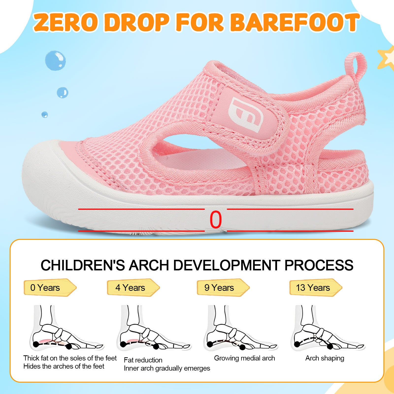 Baby Pink Water shoe C