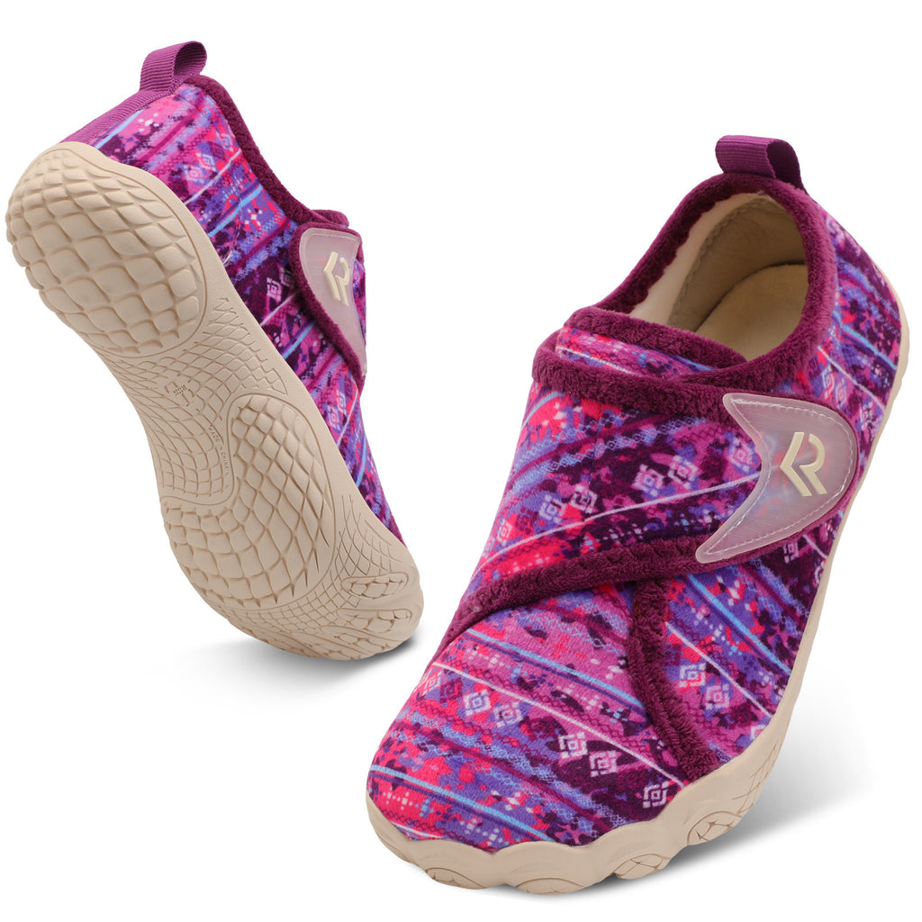 Women Purple Bohemia House Shoes A