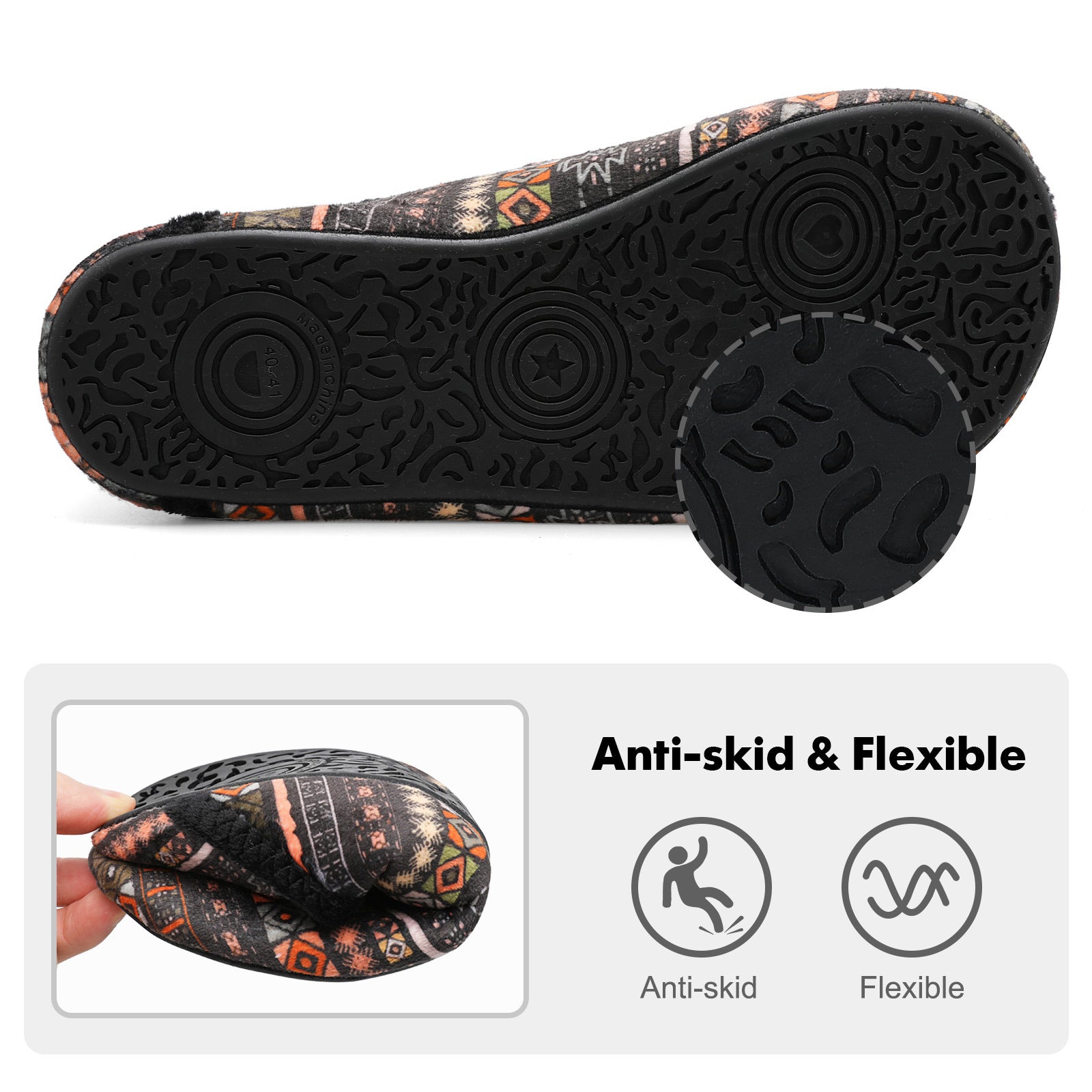 Adult Bohemia House Shoes B