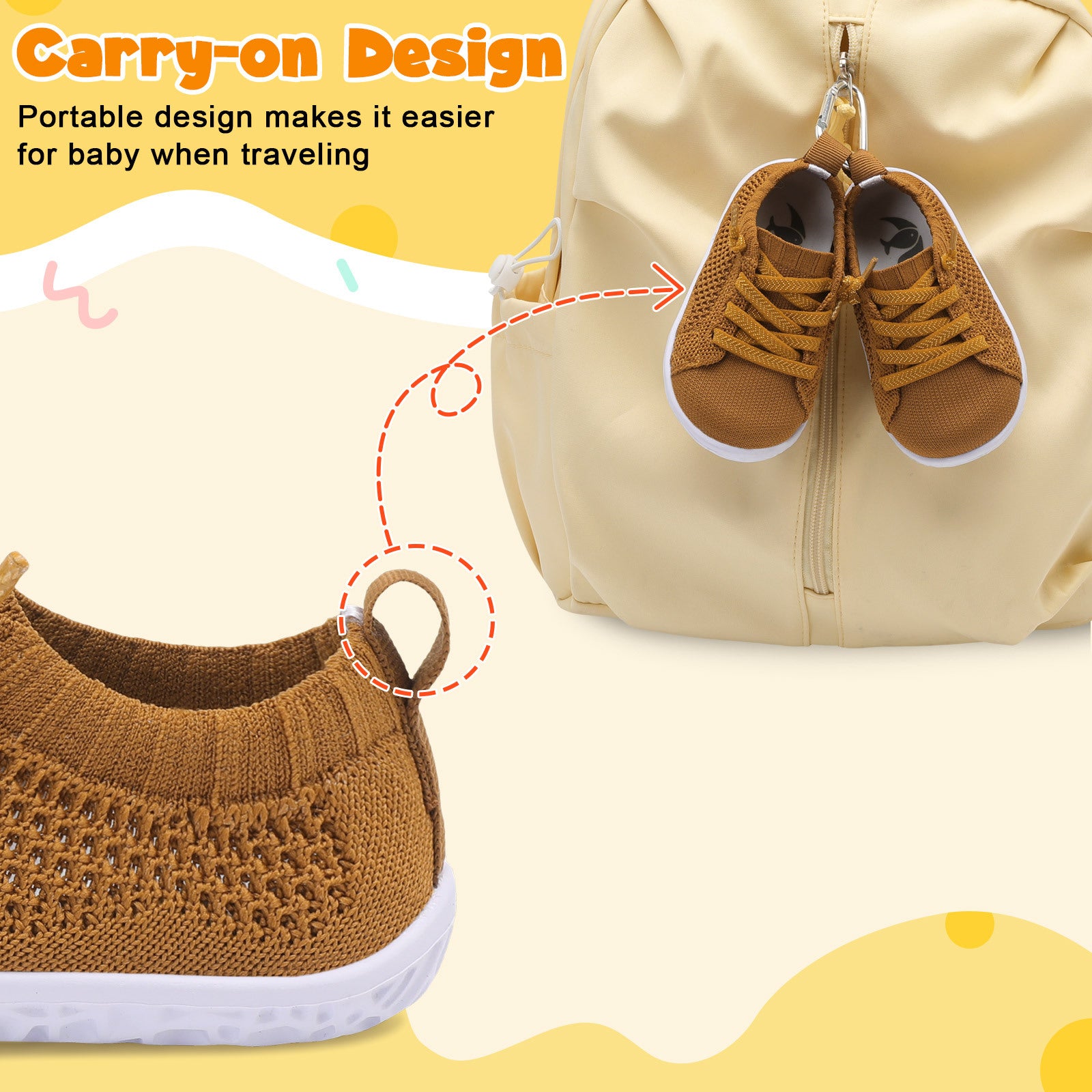 Baby Brown Running Shoes