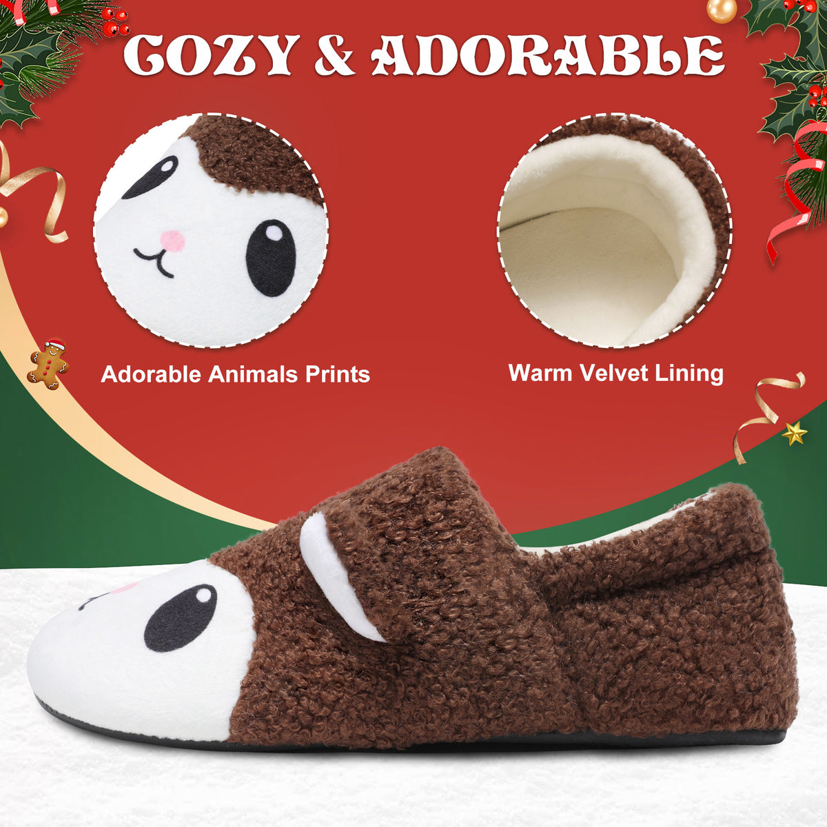 Women Pandabrown House Shoes B