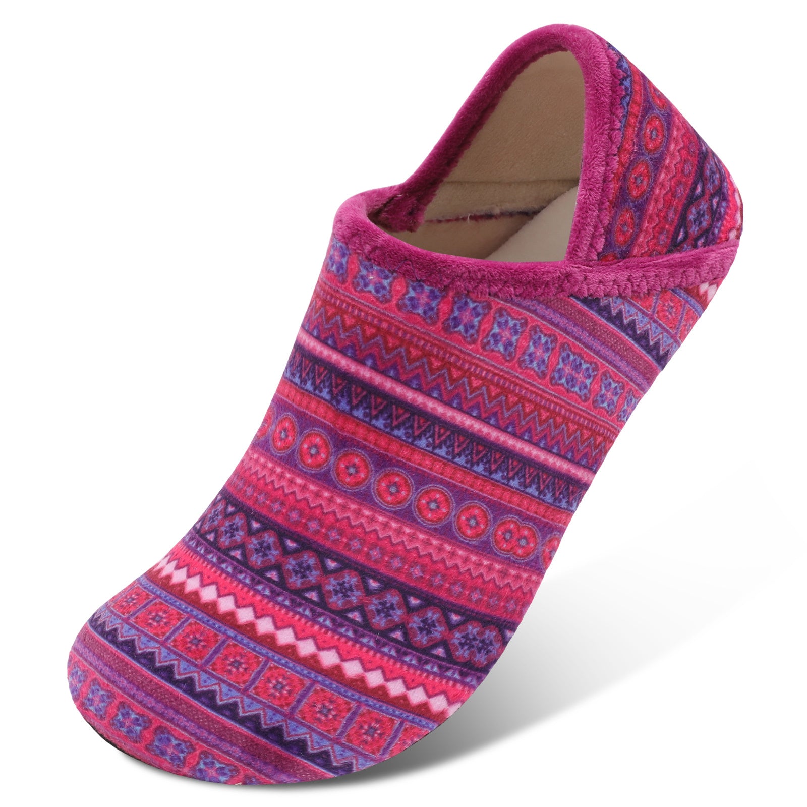 Adult Purple Bohemia House Shoes B