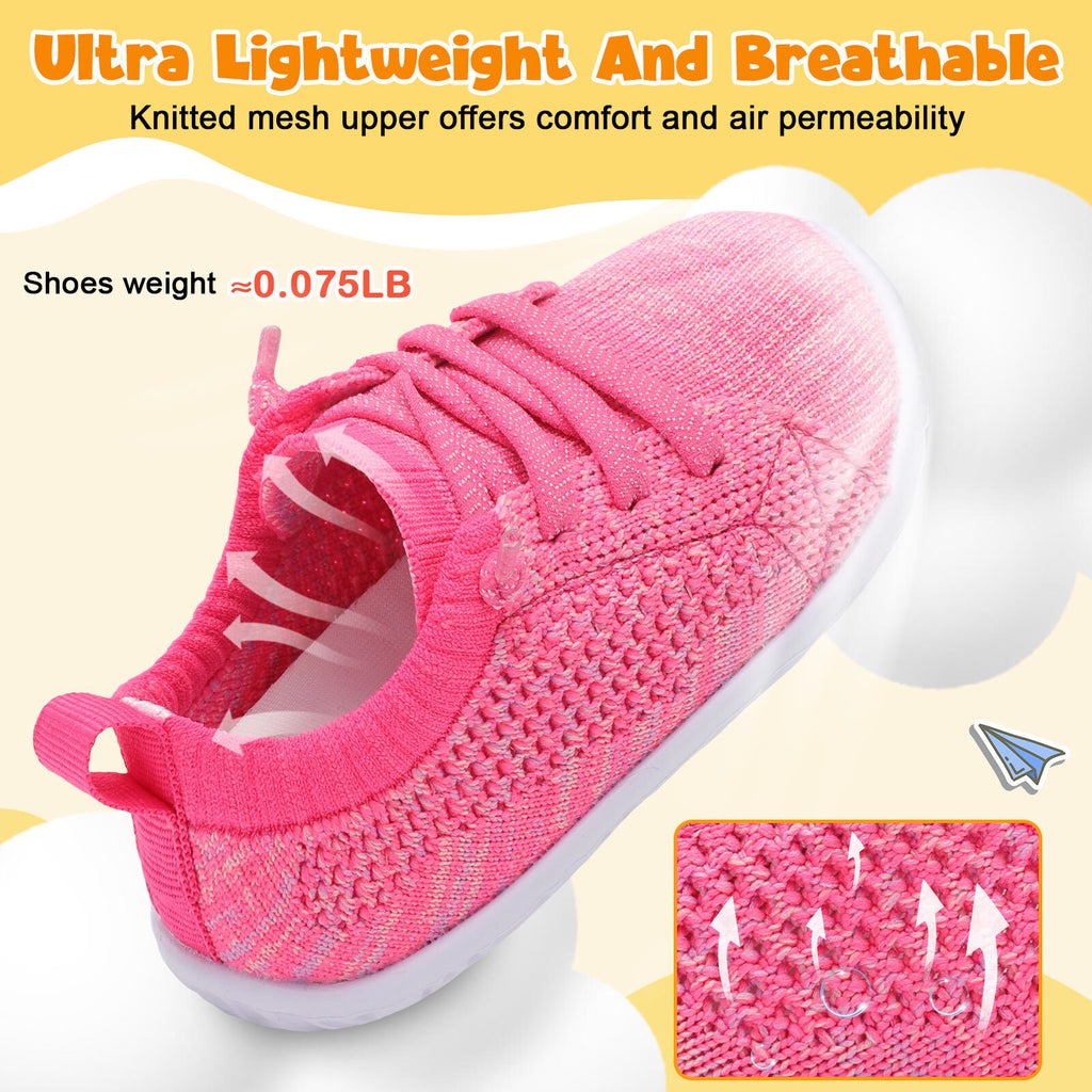 Baby Rose Red Running Shoes