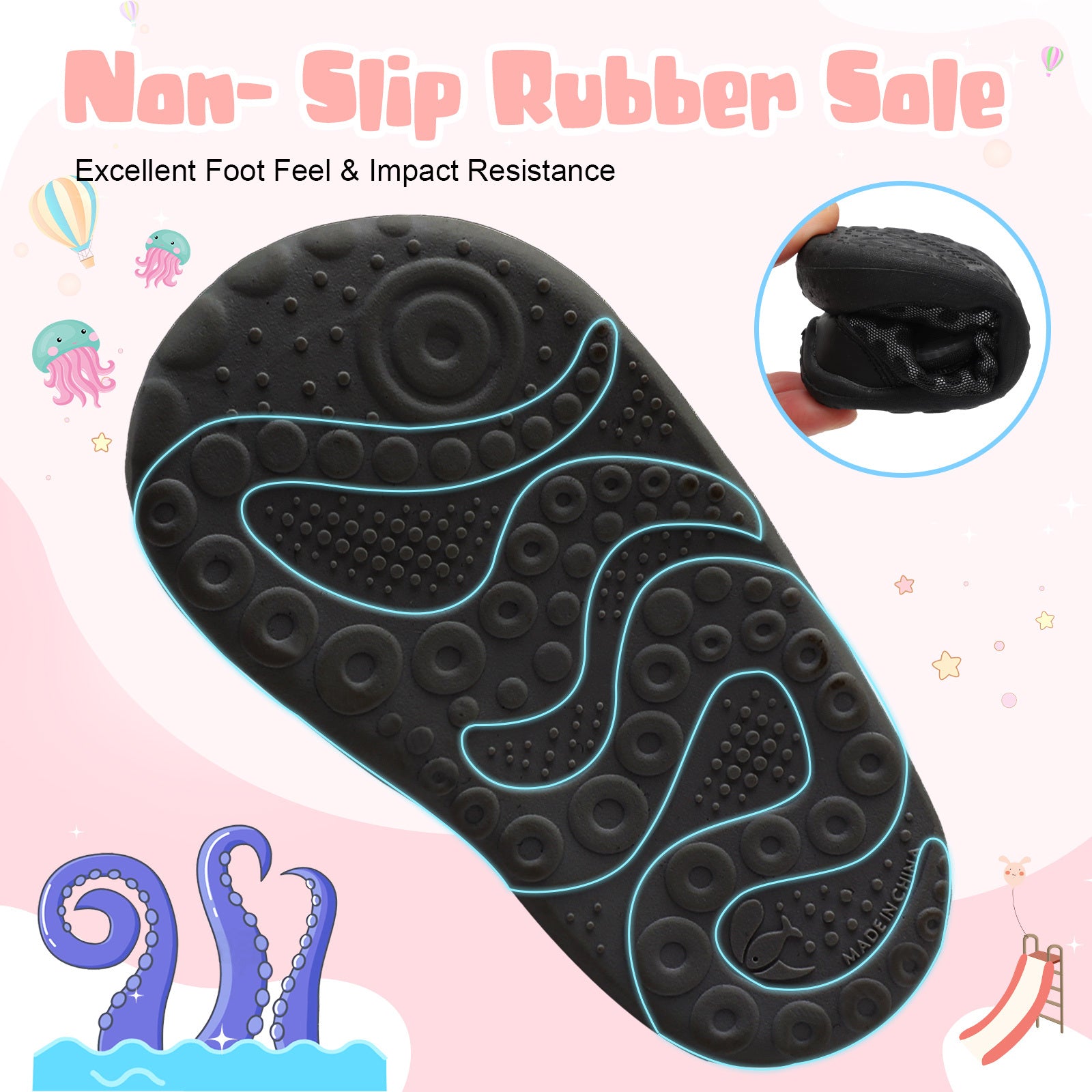 Kid Meshblack Water shoe A