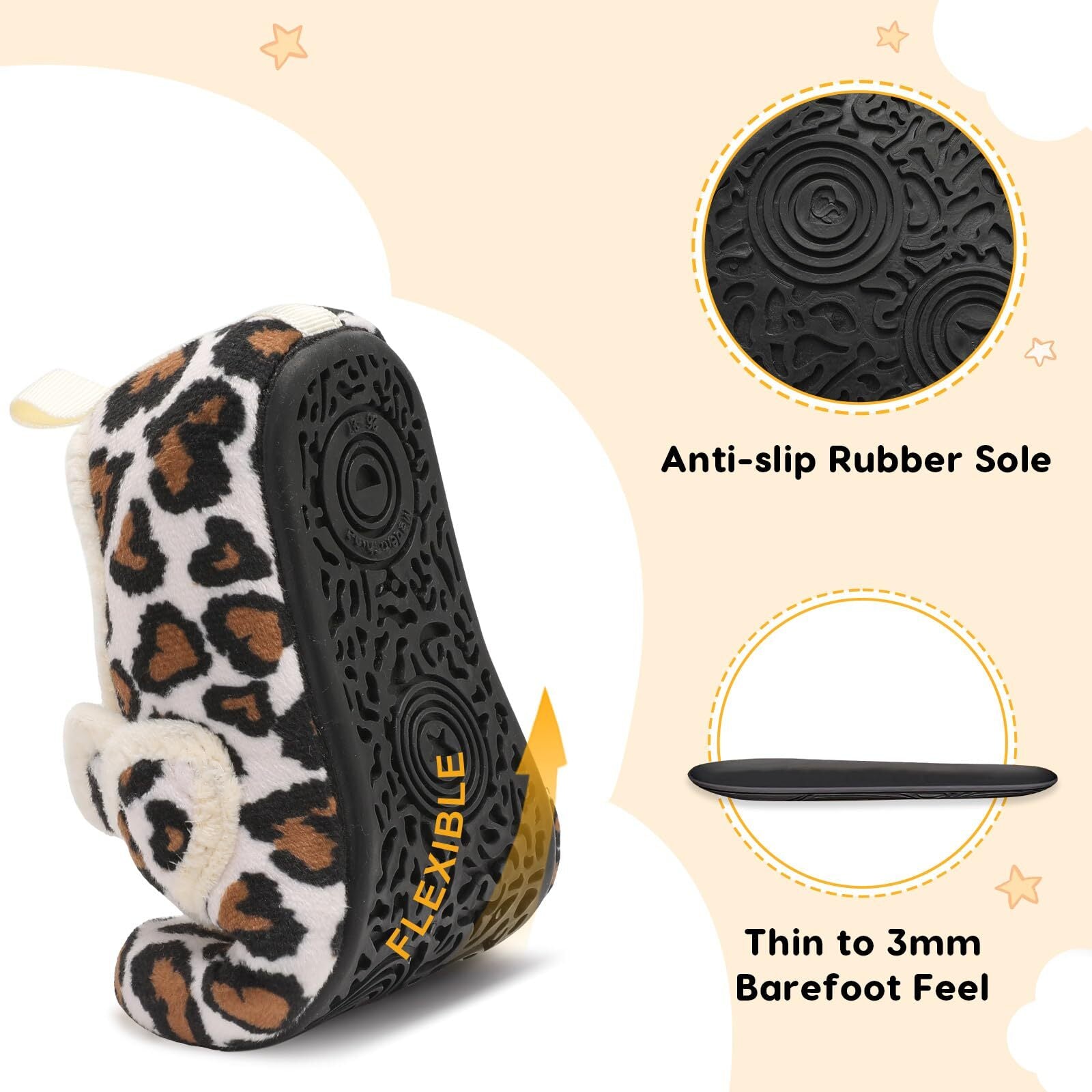 Kid Leopard Slipper A