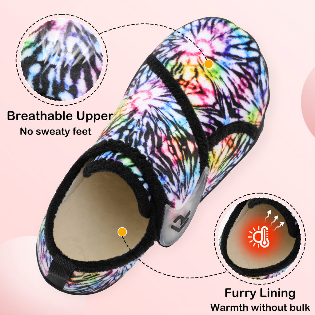 Women Black Multi House Shoes A