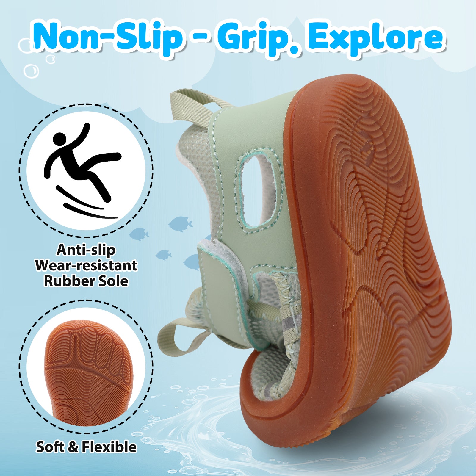 Baby Cyan Water shoe D
