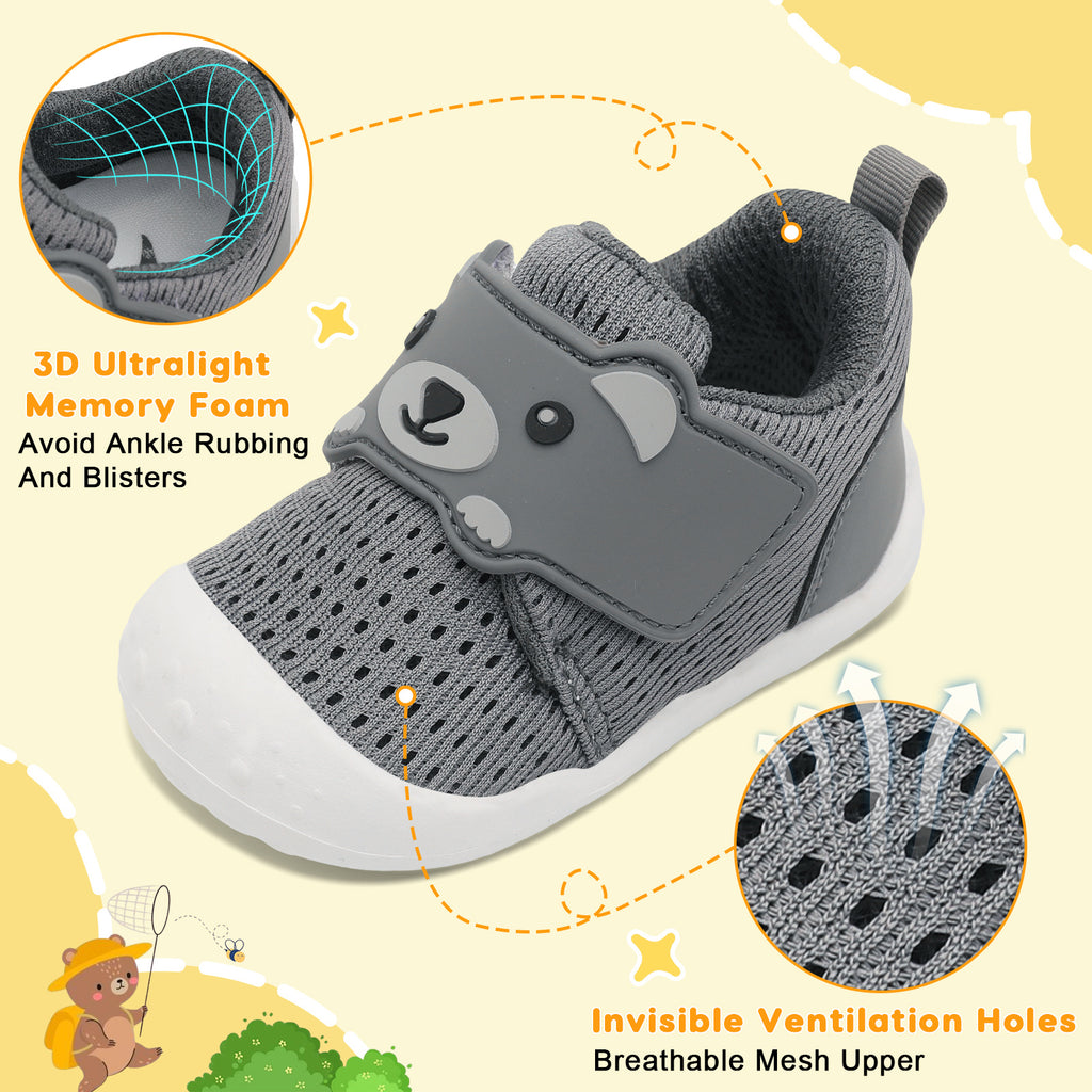 Baby All Grey Running Shoes