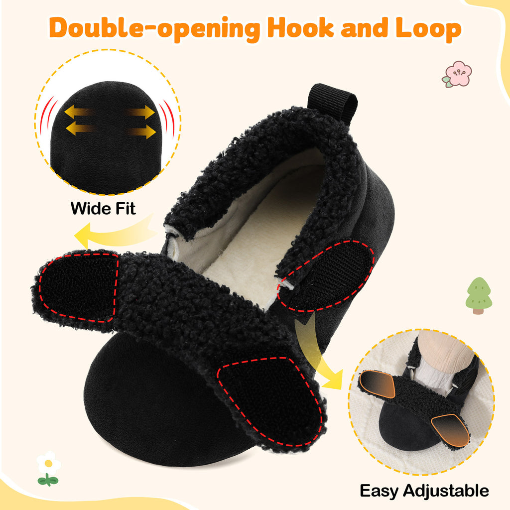 Kid Black Slipper B