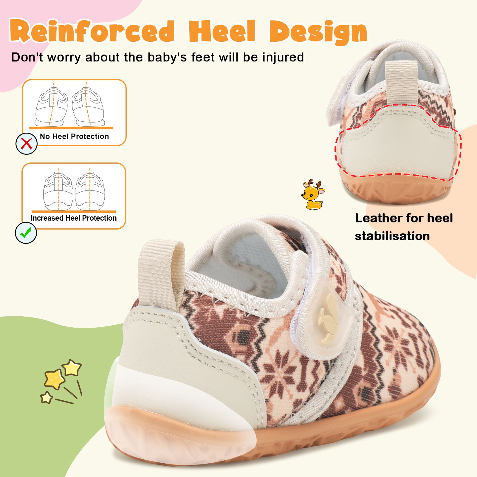 Baby Brown Christmas Walk shoe E
