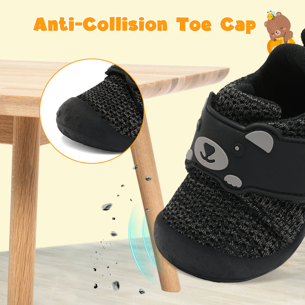 Baby BlackGrey Running Shoes
