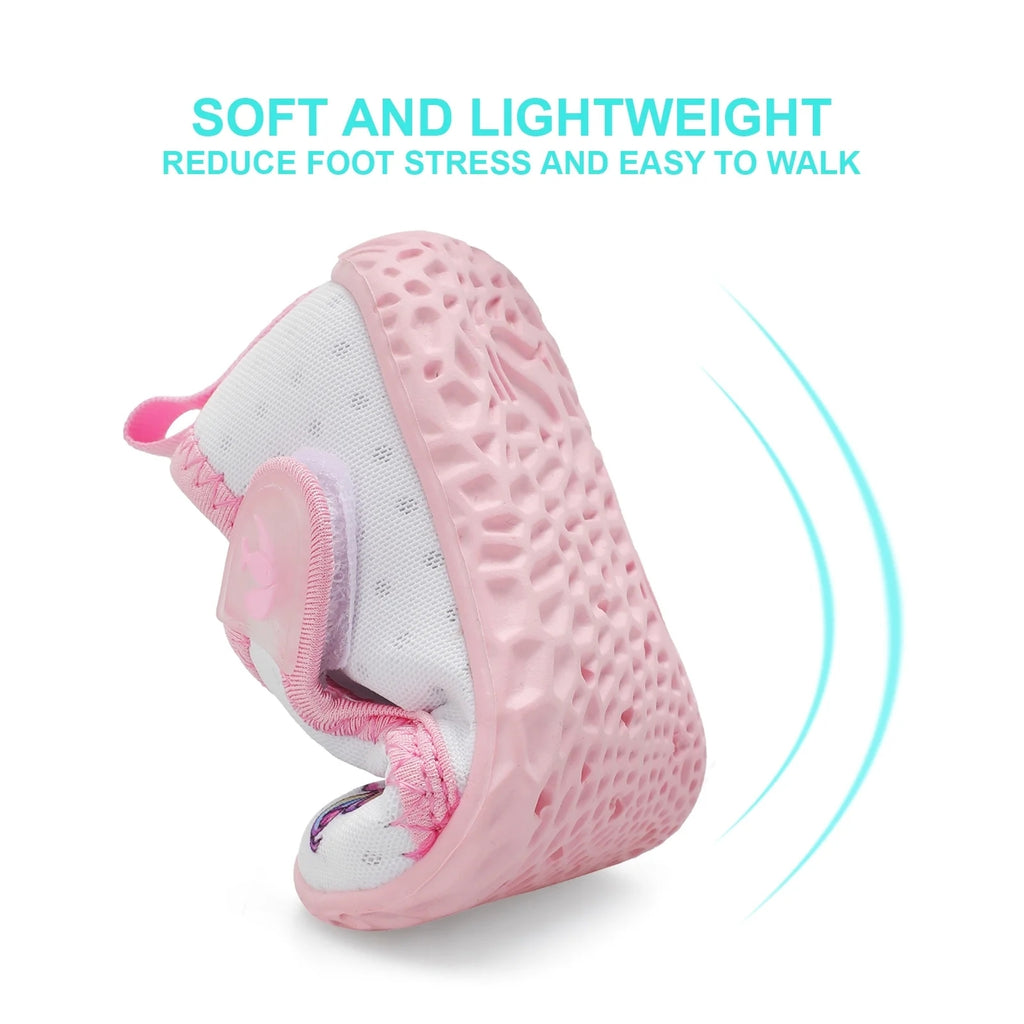 Baby Whitepink unicorn Water shoe B