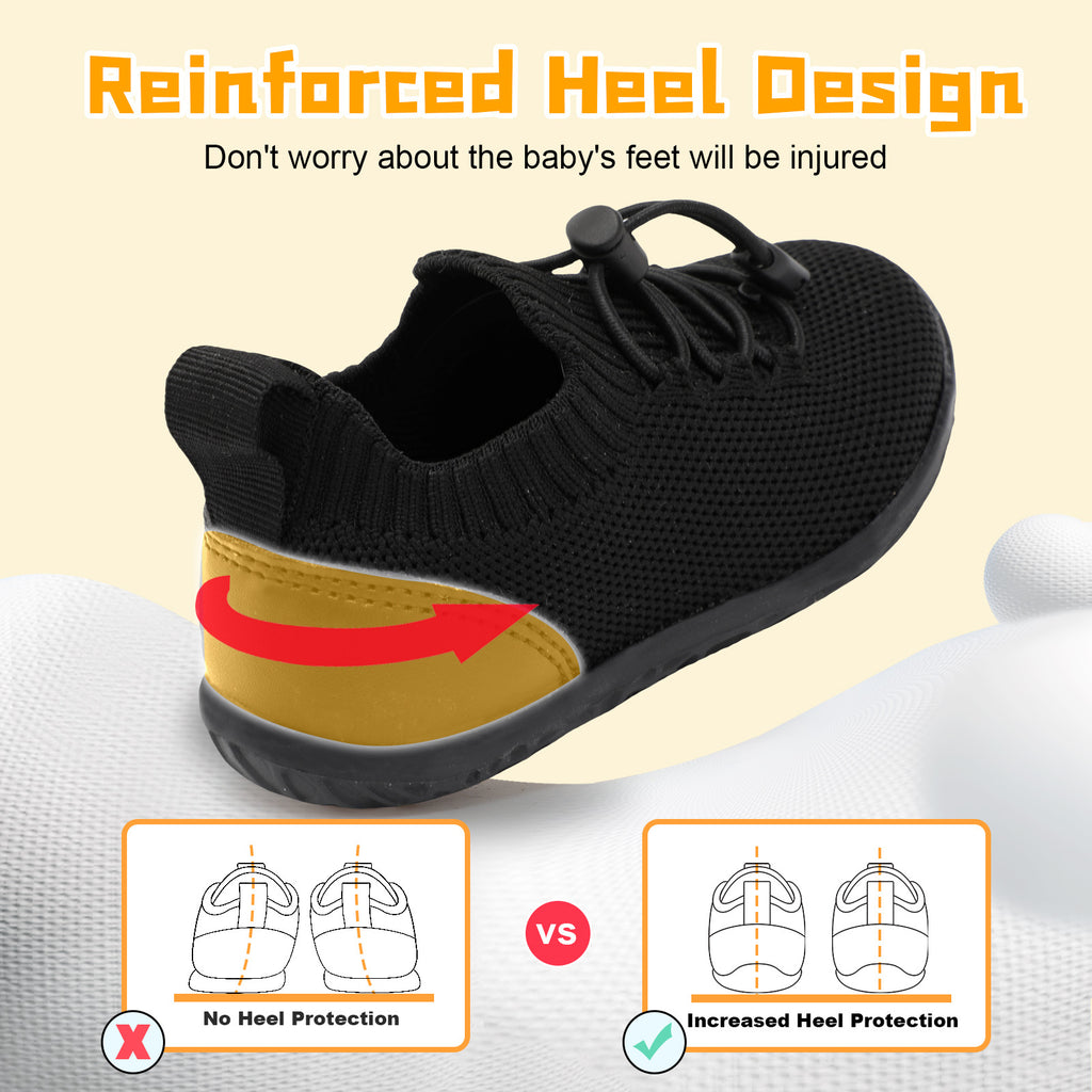 Toddler Black Running Shoes