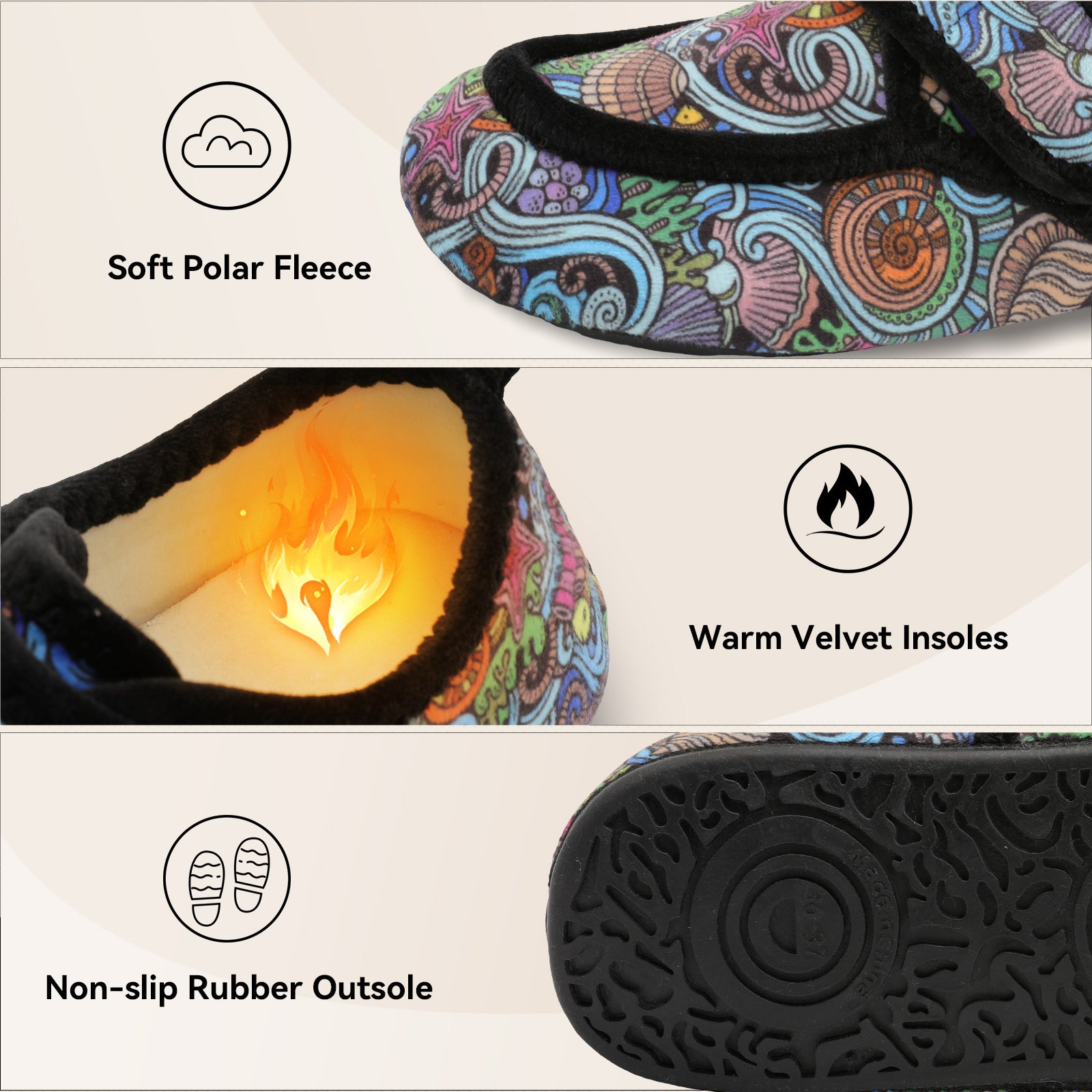 Adult Sea Slippers A