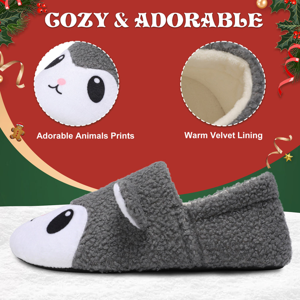 Women Pandagrey House Shoes B