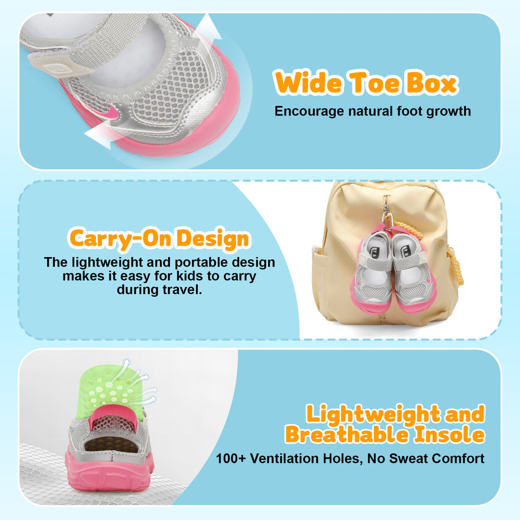 Kid Silvery Water shoe D