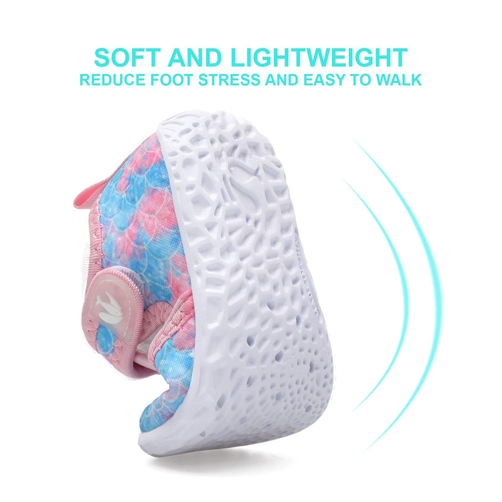 Baby Pink Blue Scale Water shoe B