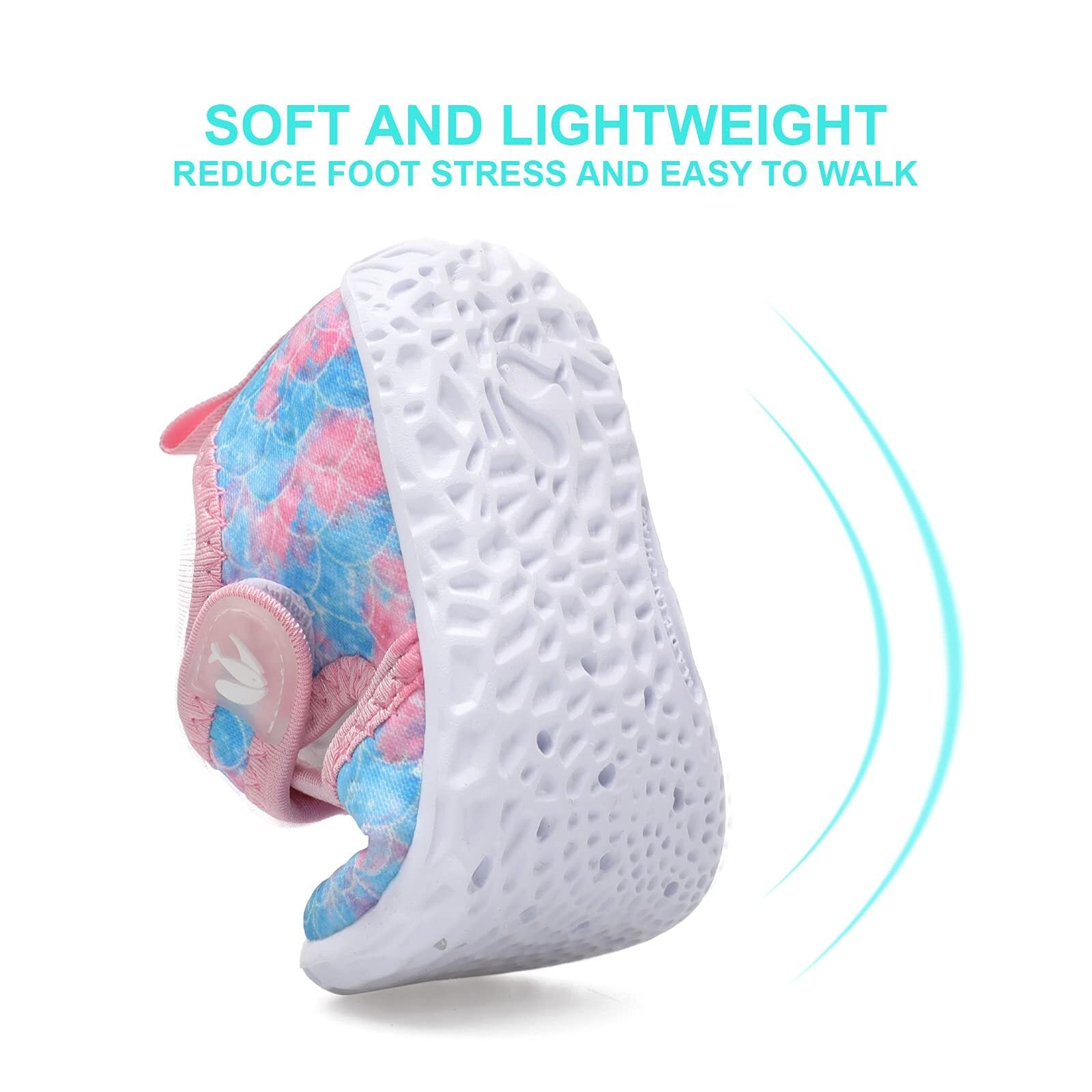 Baby Pink Blue Scale Water shoe B