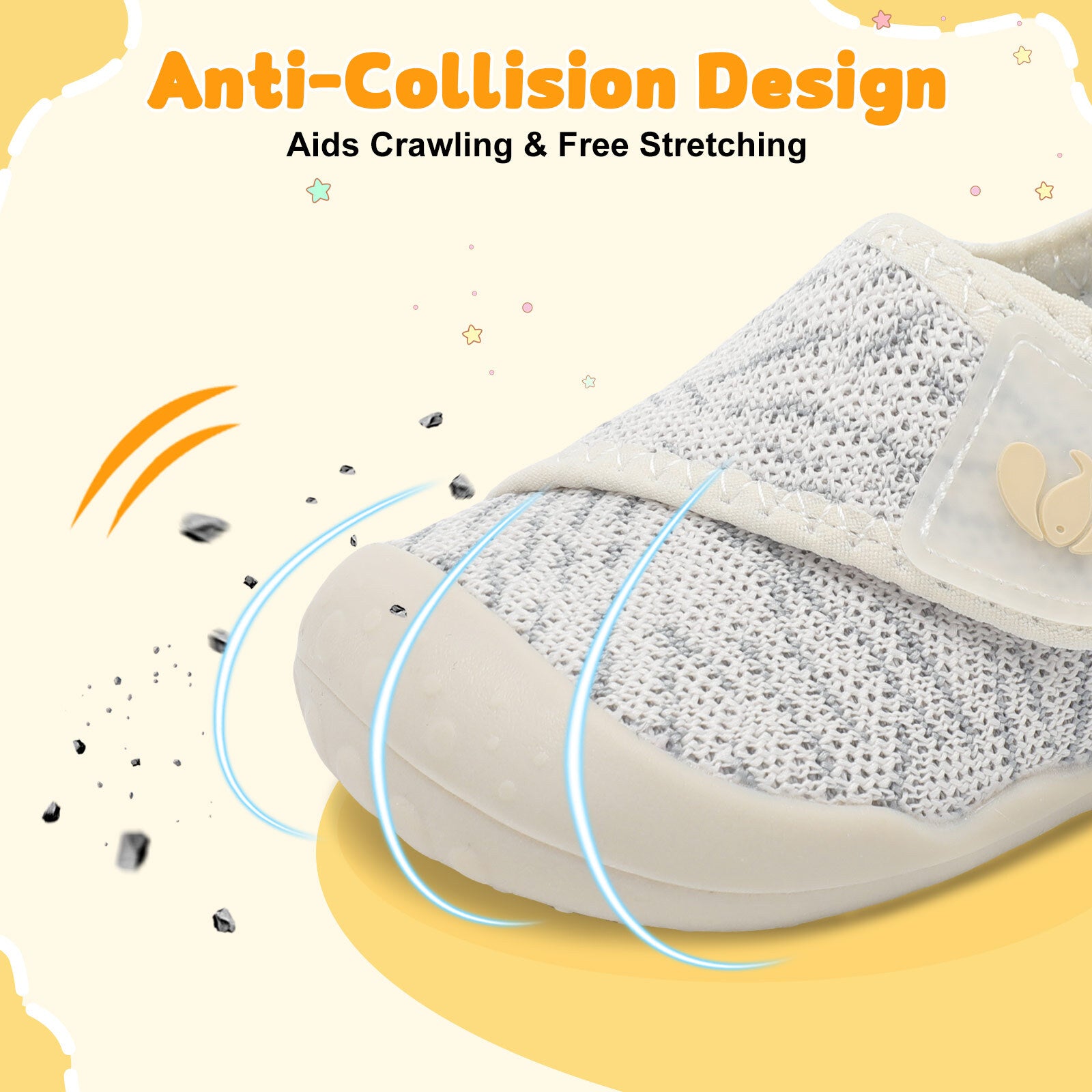 Baby BeigeGrey Walk shoe 24Q2DA1707