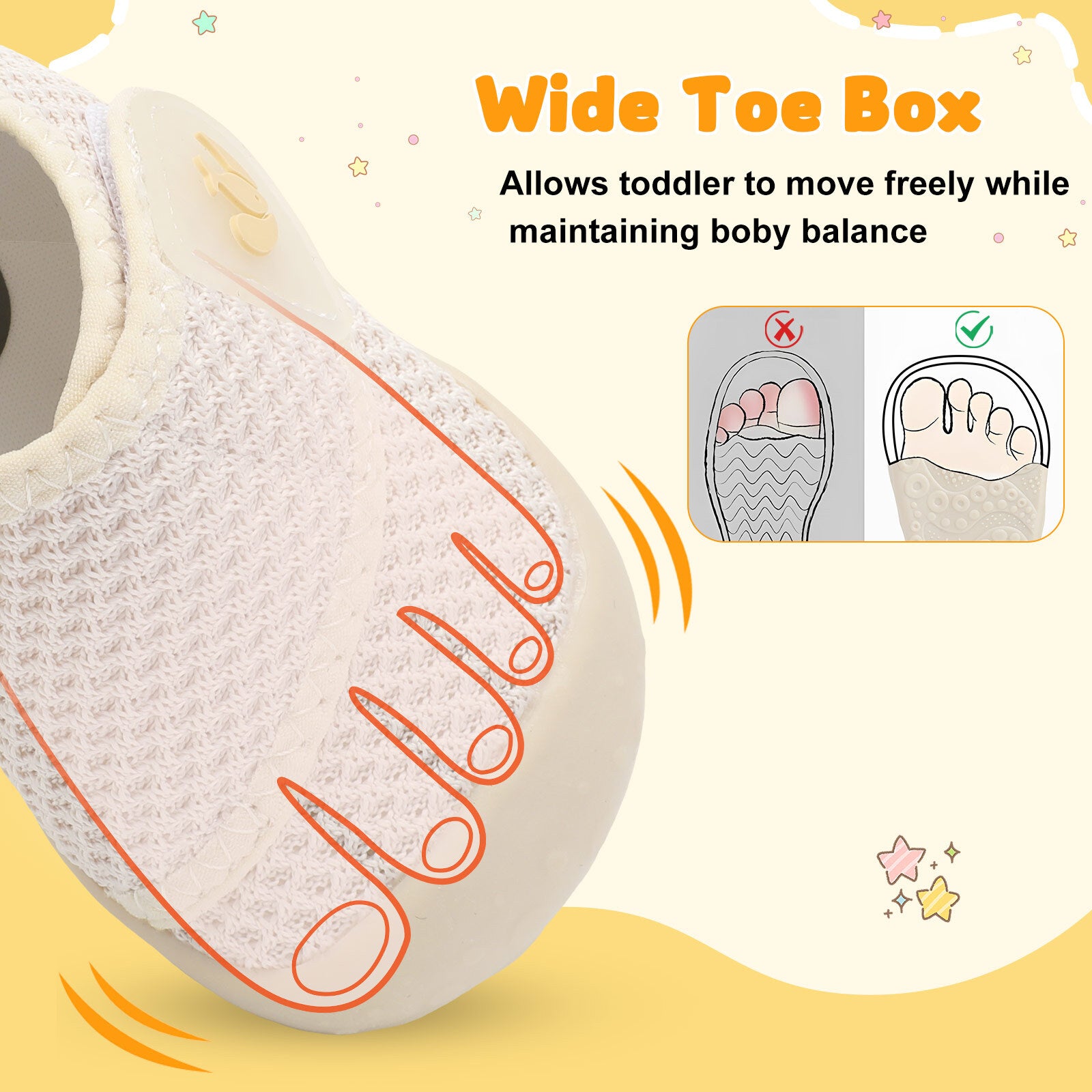 Baby Beige Pattern Walk shoe 24Q2DA1707